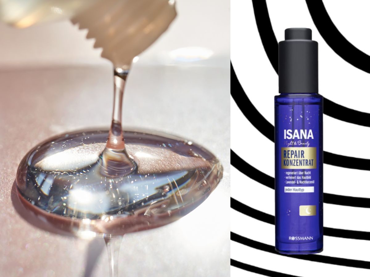 Nocne serum Night & Beautyza od marki Isana