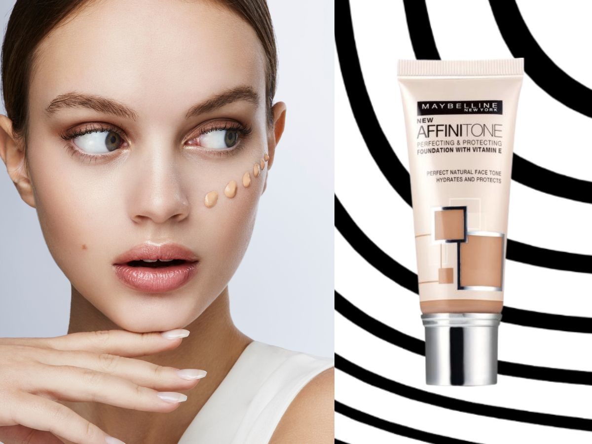 Nawilżający podkład Afinitone od Maybelline New York 