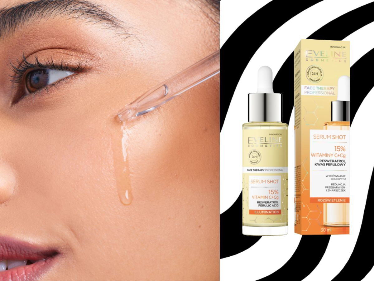 Rozświetlające serum Face Therapy Professional z witaminą C od Eveline Cosmetics