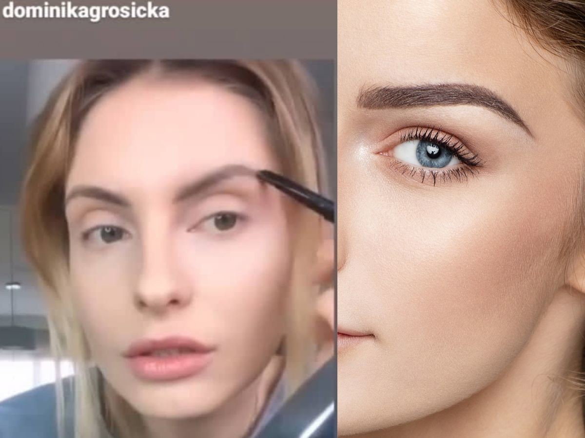 Ta kredka do brwi daje efekt tatuażu! Dominika Grosicka ją uwielbia, a Wizażanki dają jej 5/5 gwiazdek