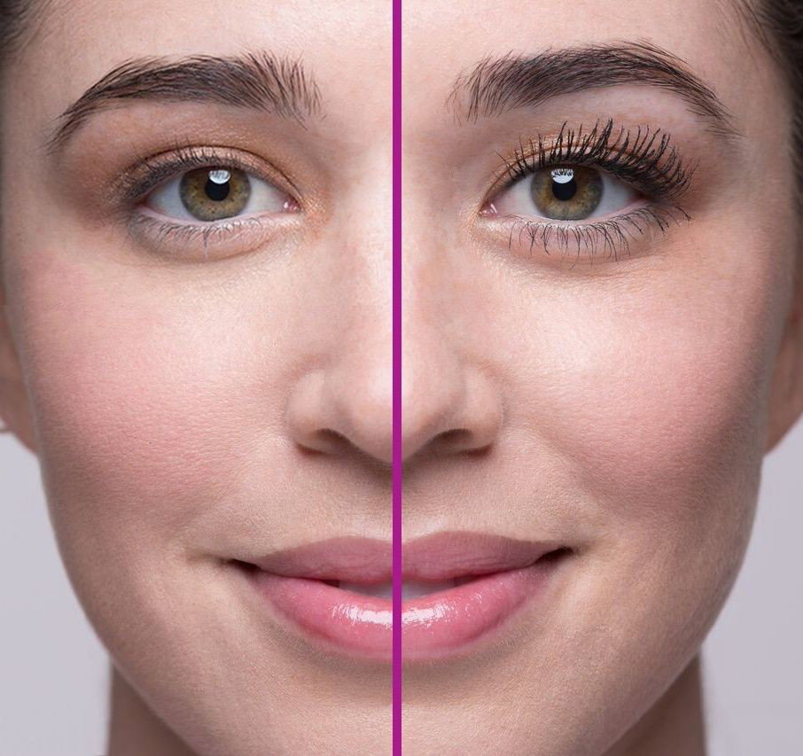 efekt po zastosowaniu tuszu do rzęs ESSENCE LASH PRINCESS