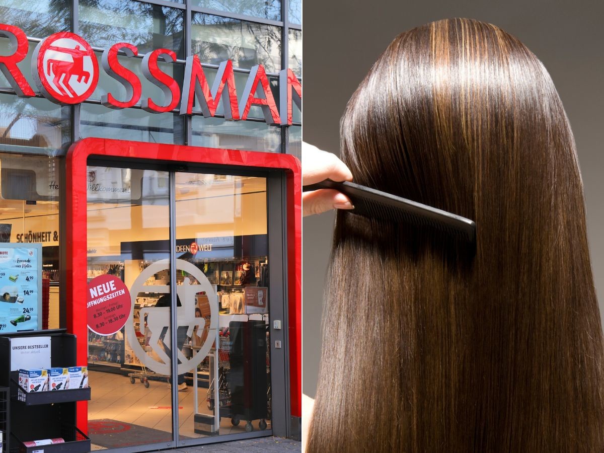 Maska do laminacji włosów z Rossmanna