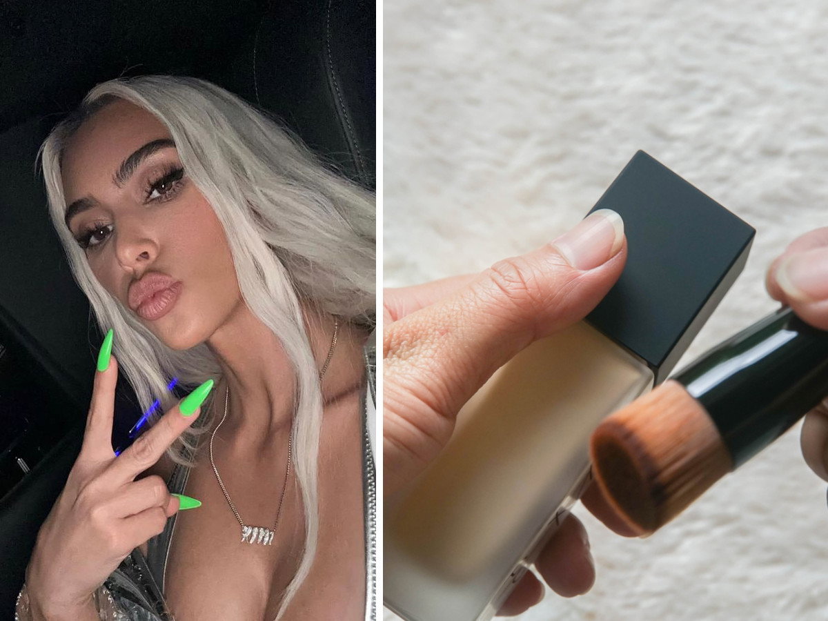 Kim Kardashian - kryjący podkład