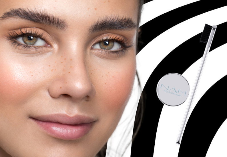 mydło do brwi Rossmann - Nam Cosmetics 
