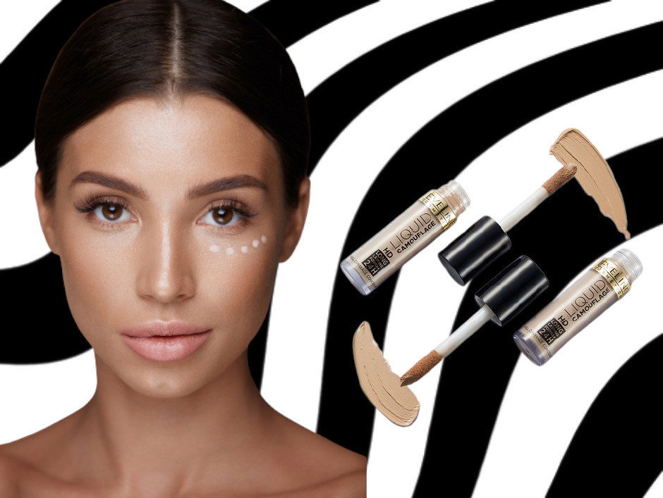 kamuflaż do twarzy - Eveline Cosmetics Liquid Control