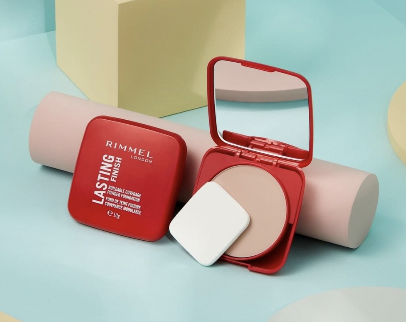trwały podkład w kompakcie Rimmel