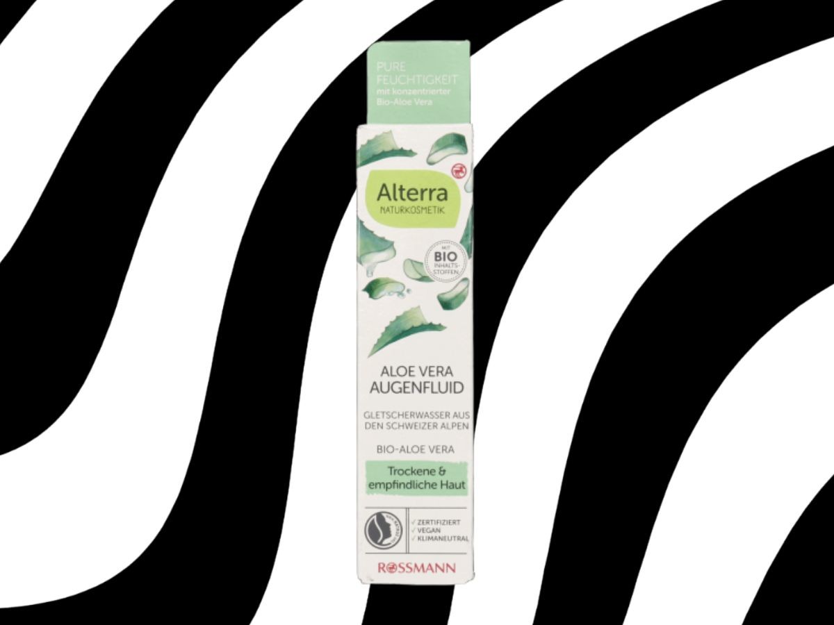 aloesowe serum pod oczy z Rossmanna