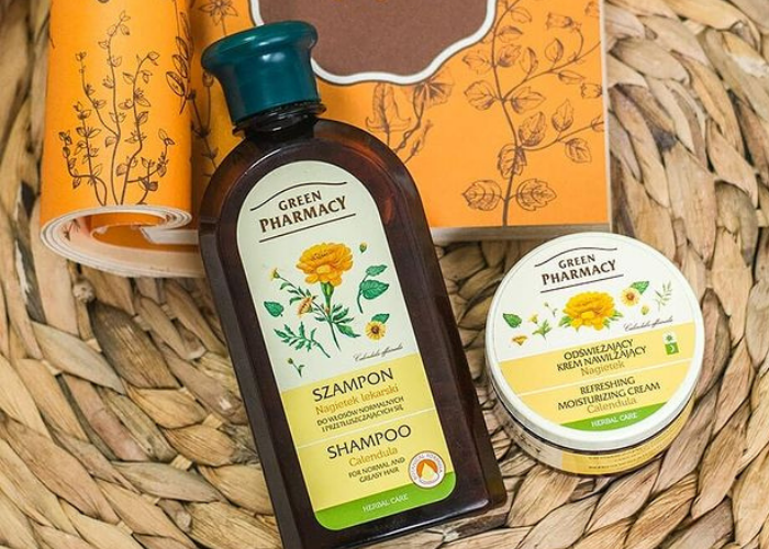 Szampon od Green Pharmacy do włosów przetłuszczających się