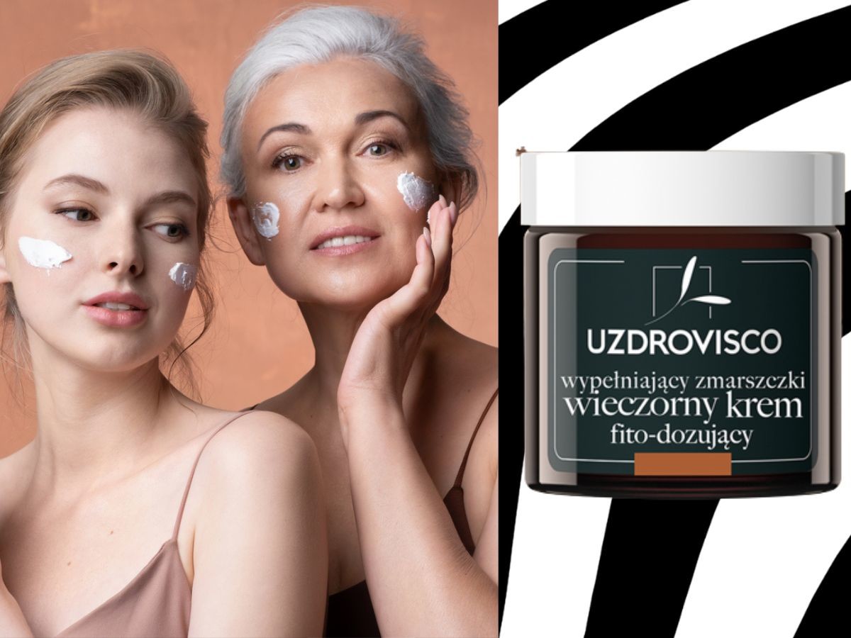 Krem wypełniający na noc z kurkuminą od Uzdrovisco
