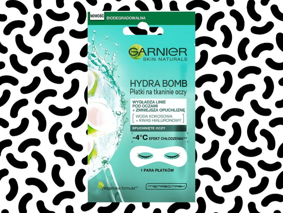 Wygładzająca maska na oczy Garnier