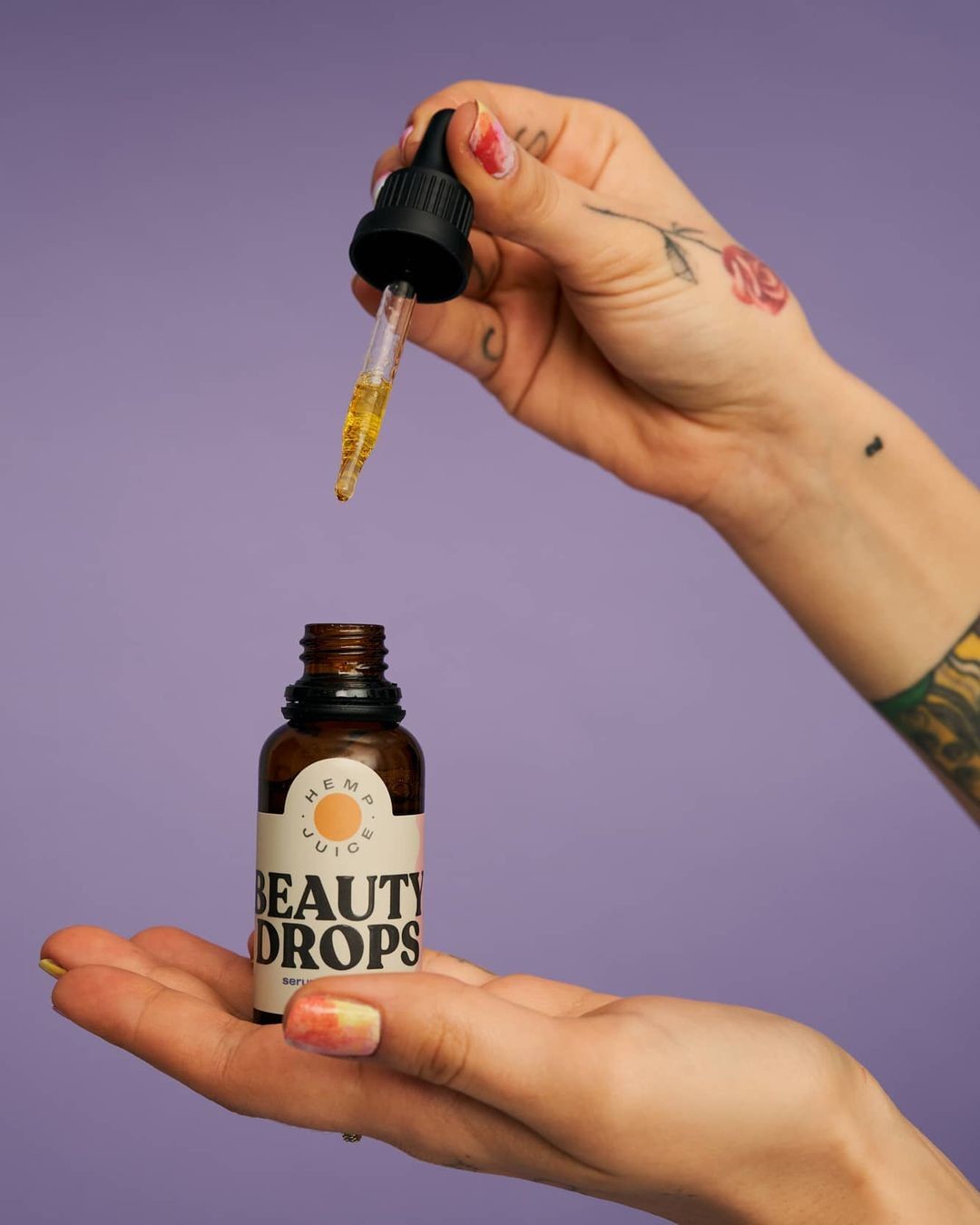 serum do twarzy z CBD Hemp Juice