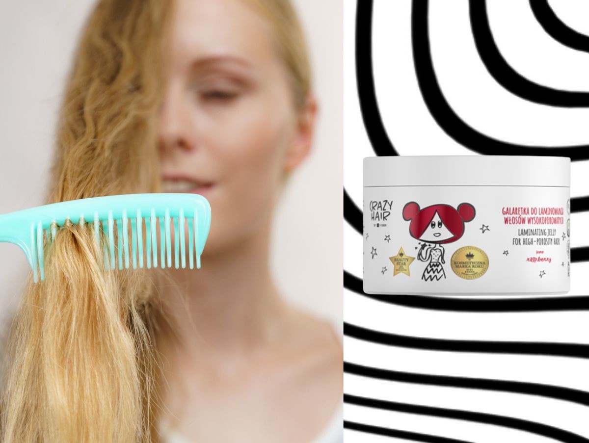 galaretka do laminowania Crazy Hair