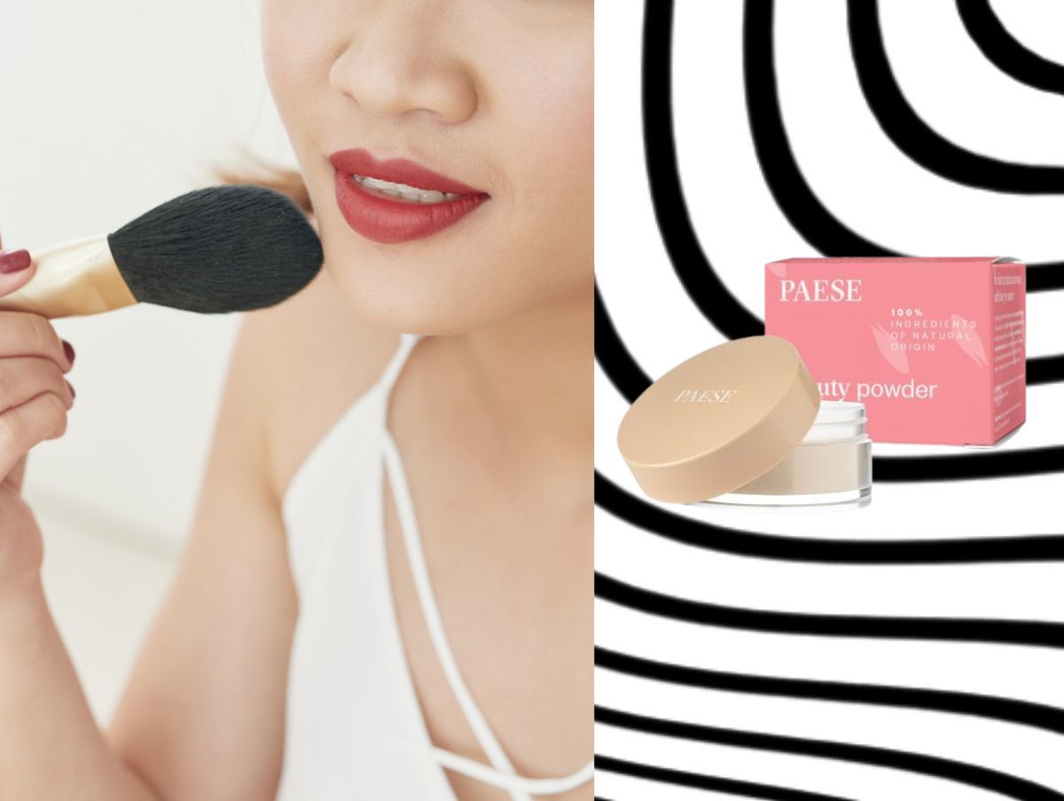 matujący puder jęczmienny Paese