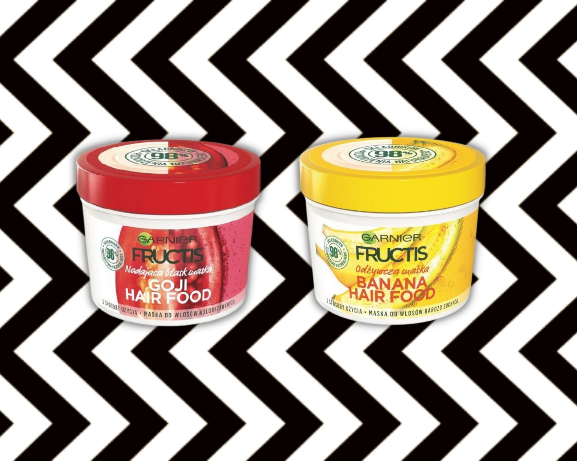 Maski Garnier Hair Food