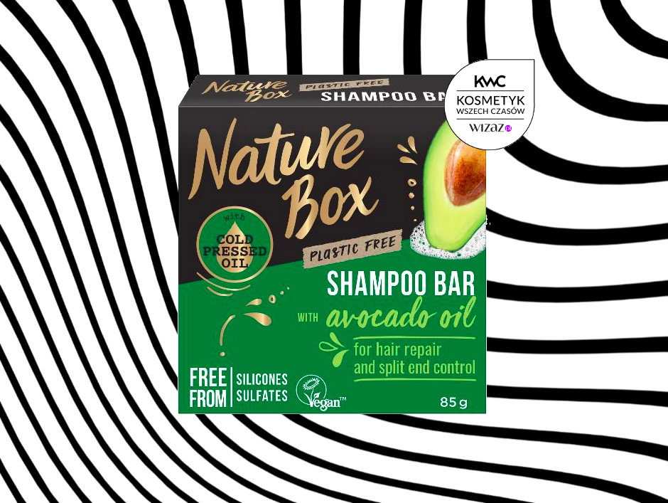 szampon w kostce Nature Box hit KWC 2021