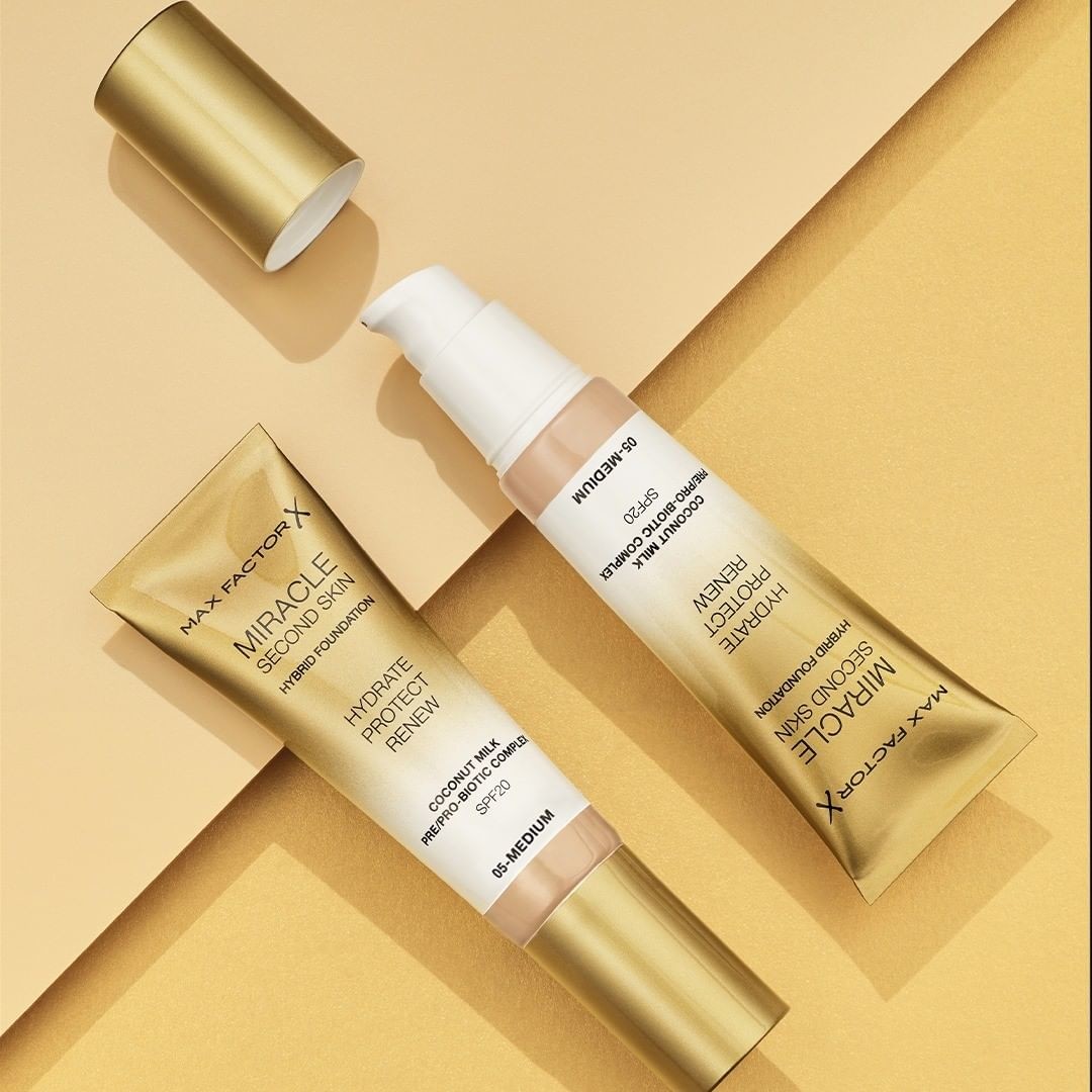 Max Factor, Miracle Second Skin Hybrid Foundation - podklad nawilżający z filtrem