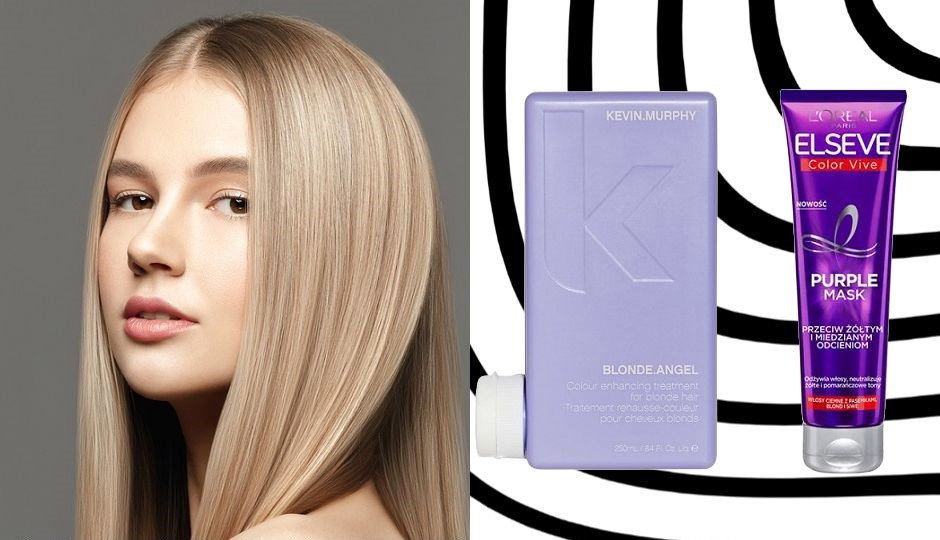 maski do włosów blond