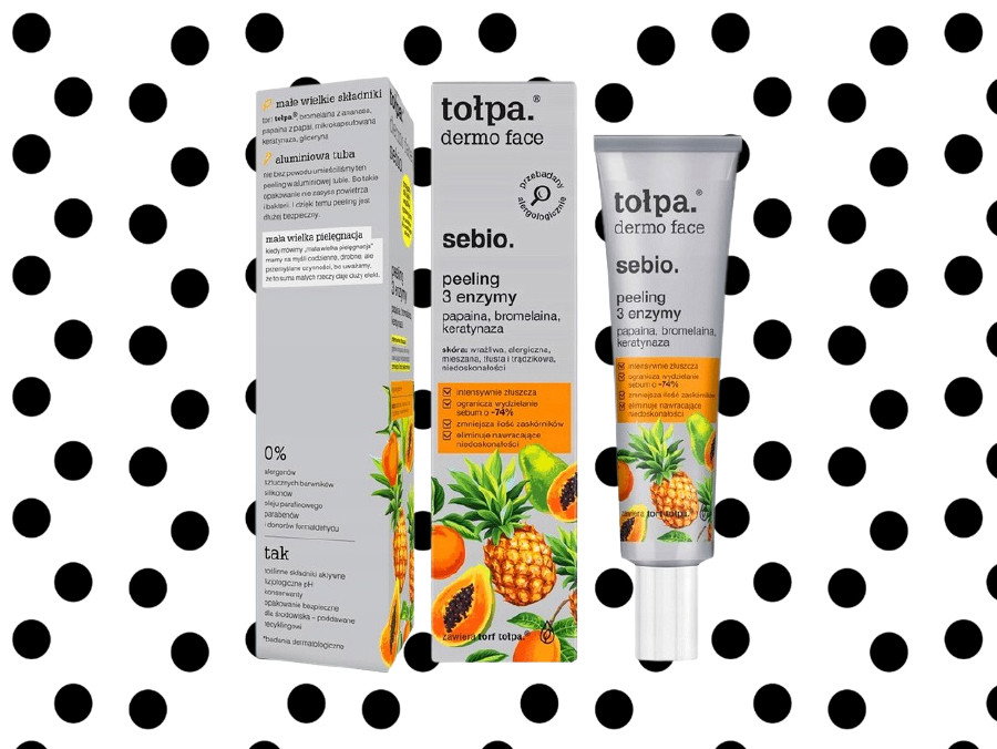 Peeling Tołpa Sebio 3 enzymy