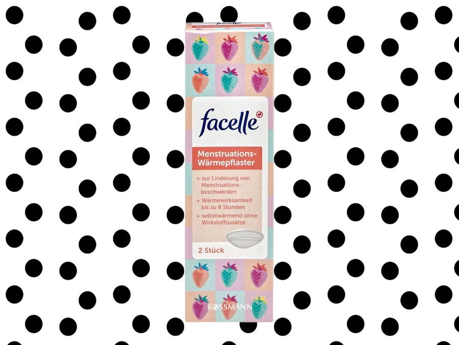 Rozgrzewające plastry menstruacyjne Facelle