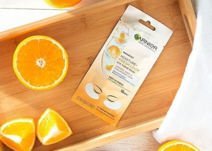 płatki pod oczy Garnier