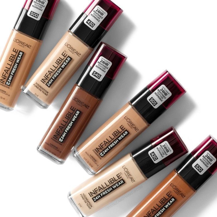 Podkład kryjący L`Oreal Paris, Infaillible, 24h Fresh Wear Foundation