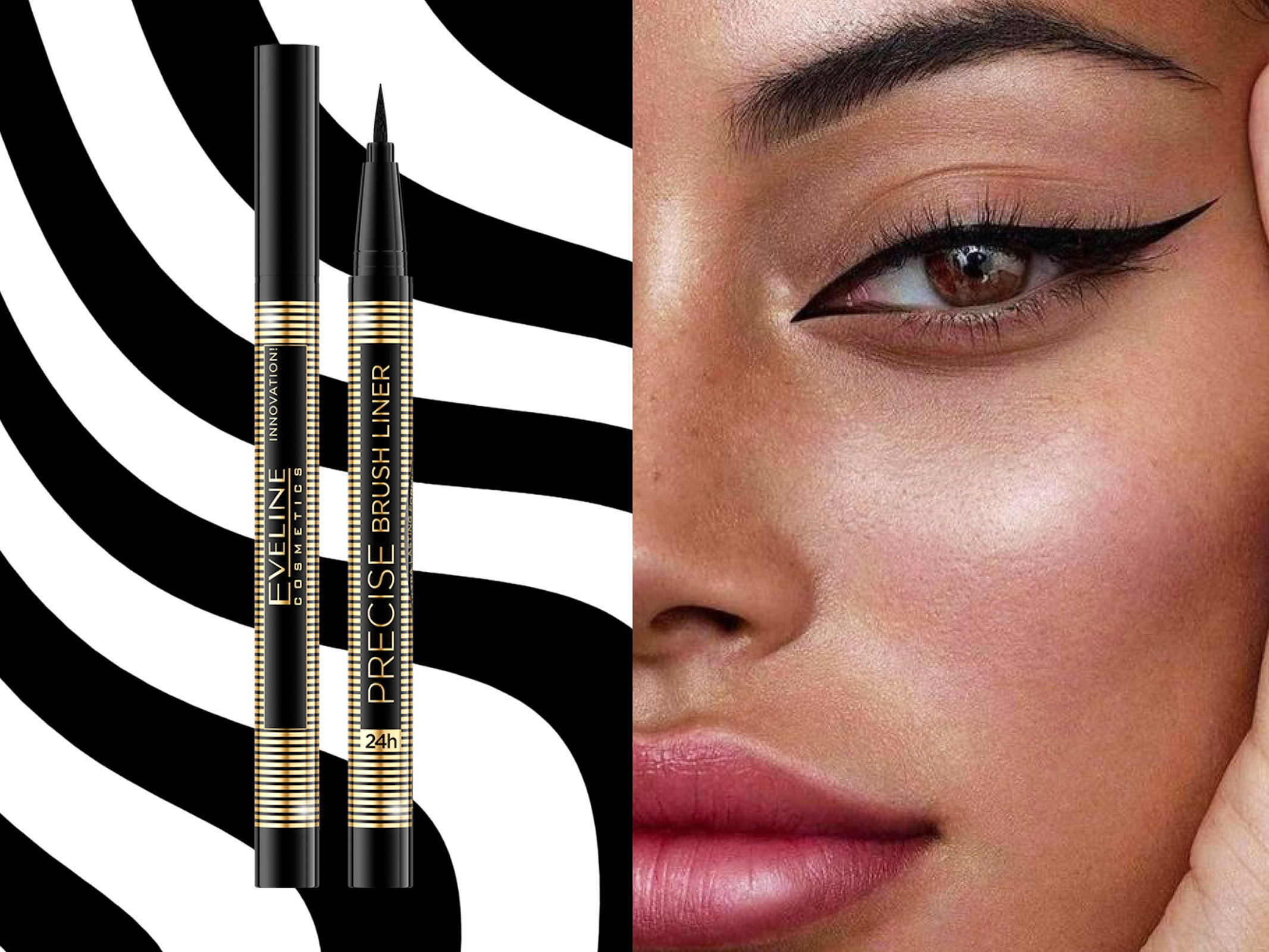 kreska na oku - eyeliner Eveline