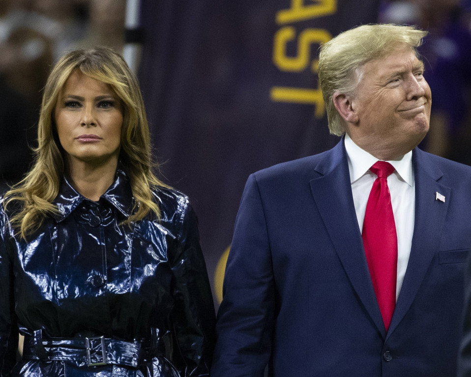 Melania Trump publicznie odrzuca czułości męża