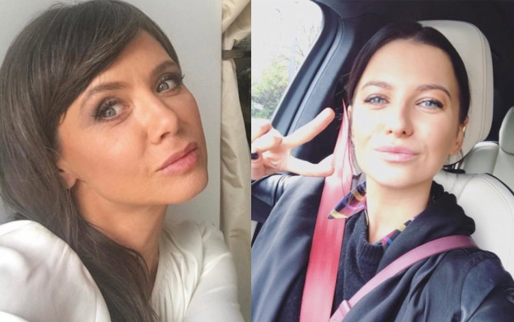 Selfie Kingi Rusin i Ani Lewandowskiej
