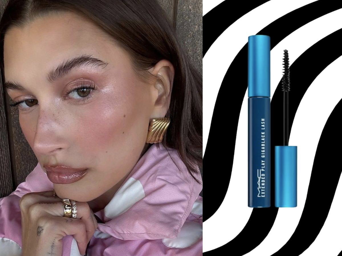 namy sekret rzęs Hailey Bieber! Używa tuszu do rzęs, która trzyma się 16h