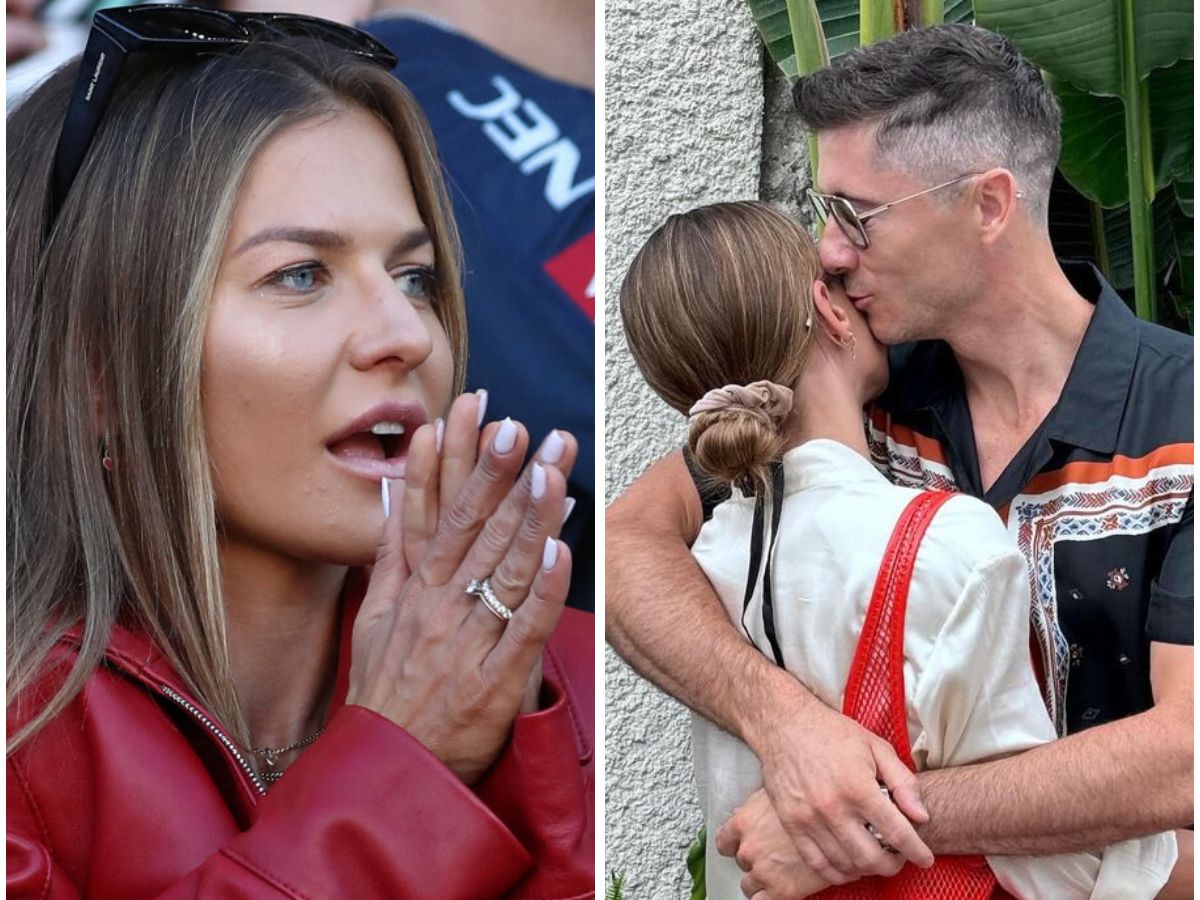 Ania i Robert Lewandowscy