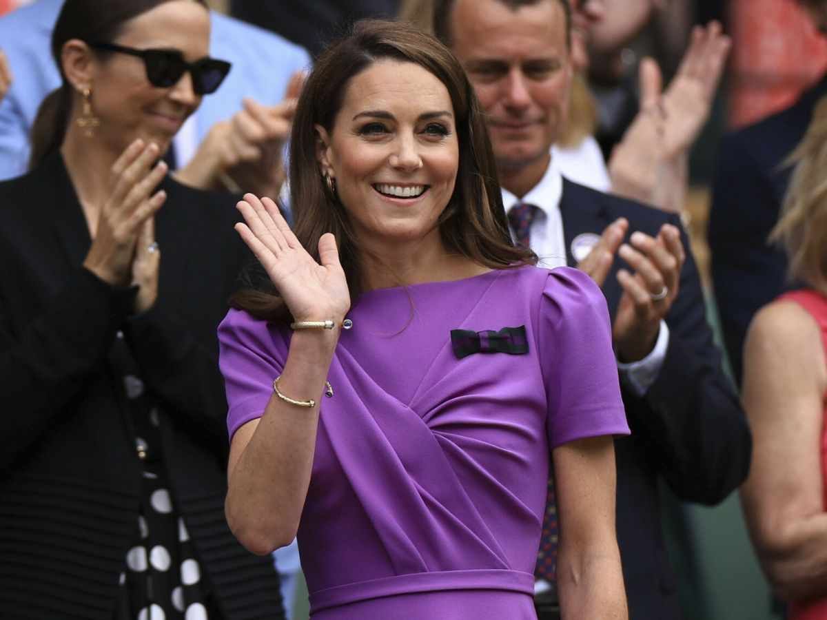 Księżna Kate na Wimbledonie