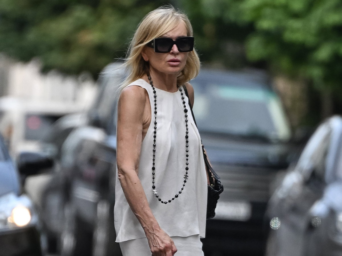 Monika Olejnik w modnych sandałach na lato