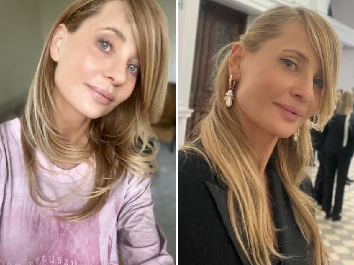Aneta Kręglicka bez makijażu