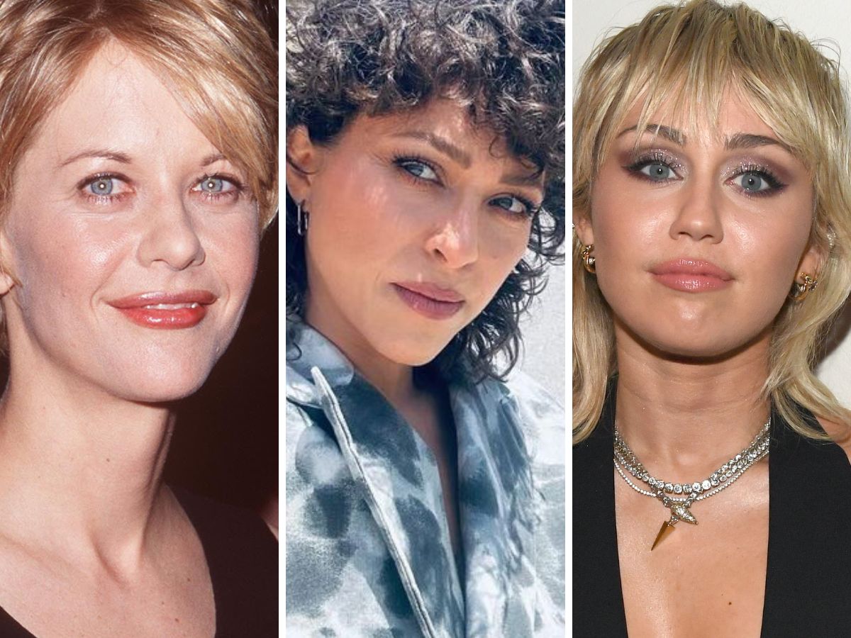 Krótkie fryzury damskie bez układania w stylu Meg Ryan, Natalii Kukulskiej i Miley Cyrus