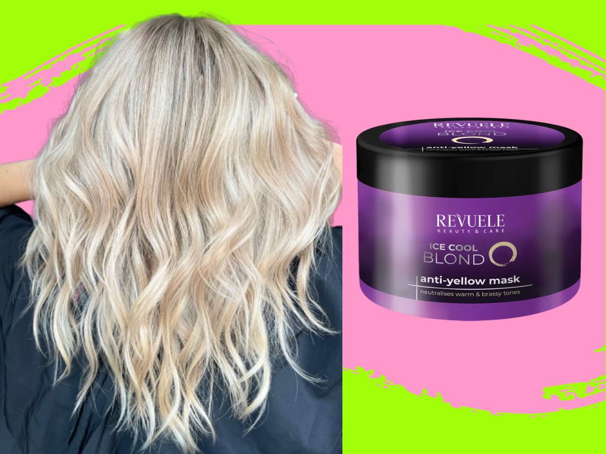 Maska do blondu Revuele Ice Cool Blond Anti-Yellow Mask