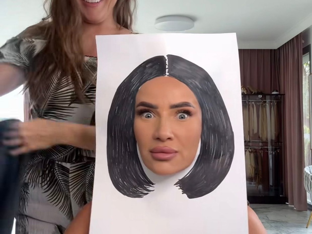 Izabela Macudzińska metamorfoza na Kim Kardashian