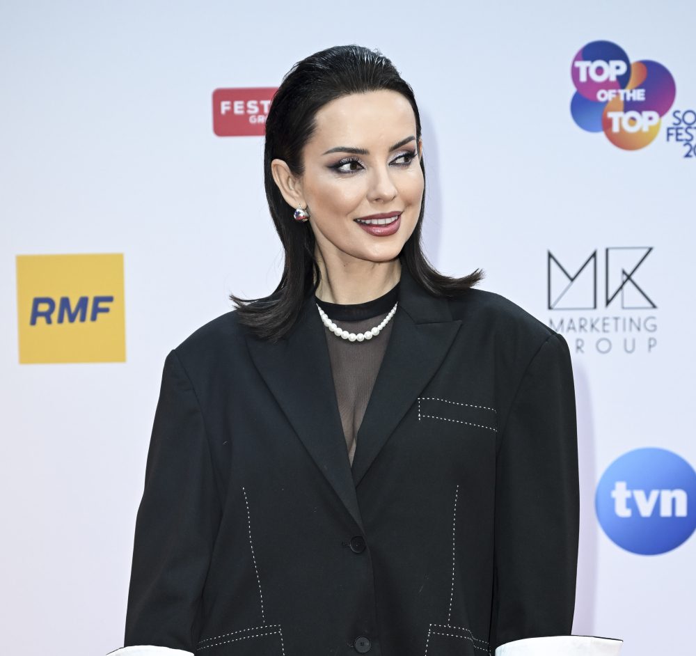 Dorota Gardias marynarka dad jacket na jesień