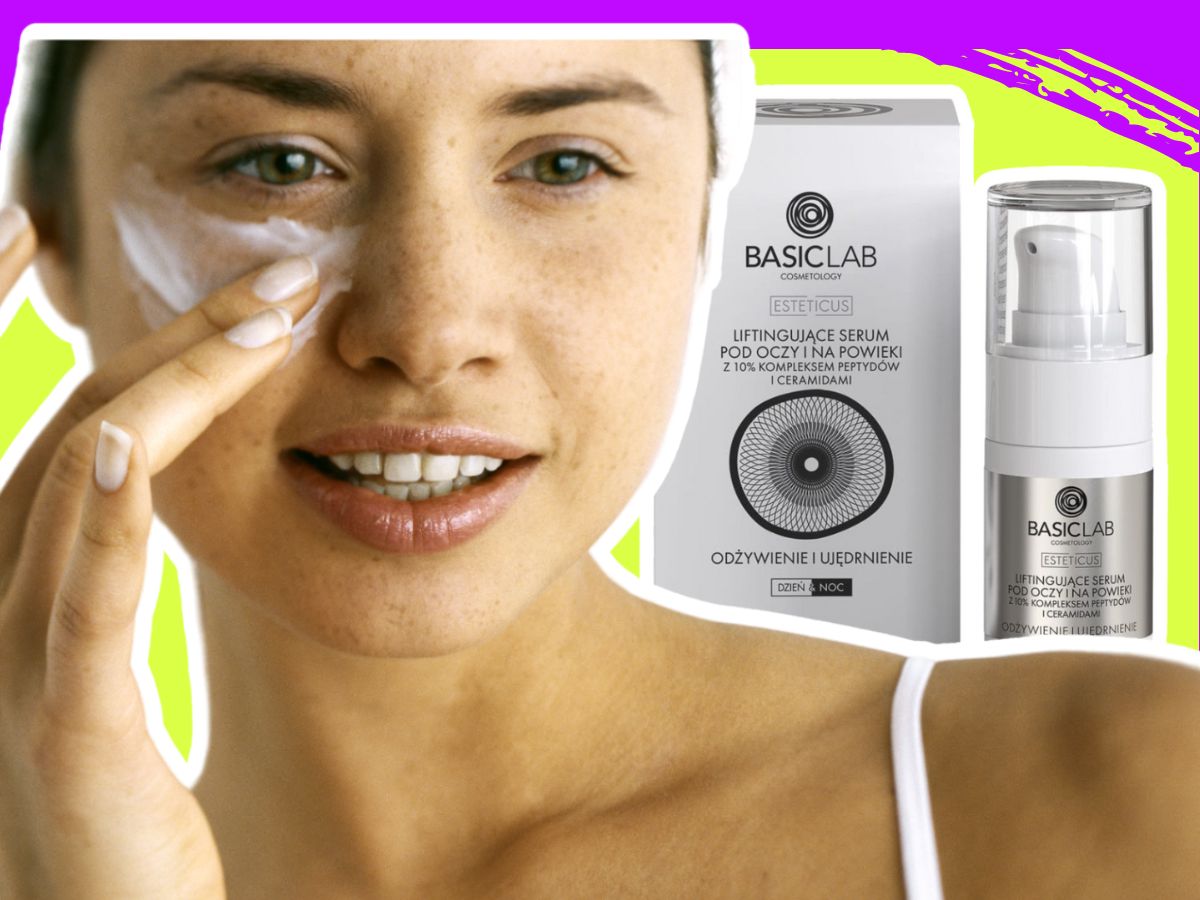 Powieka się podniosła, a kurze łapki zniknęły! To liftingujące serum pod oczy działa jak wehikuł czasu. Ma peptydy i ceramidy