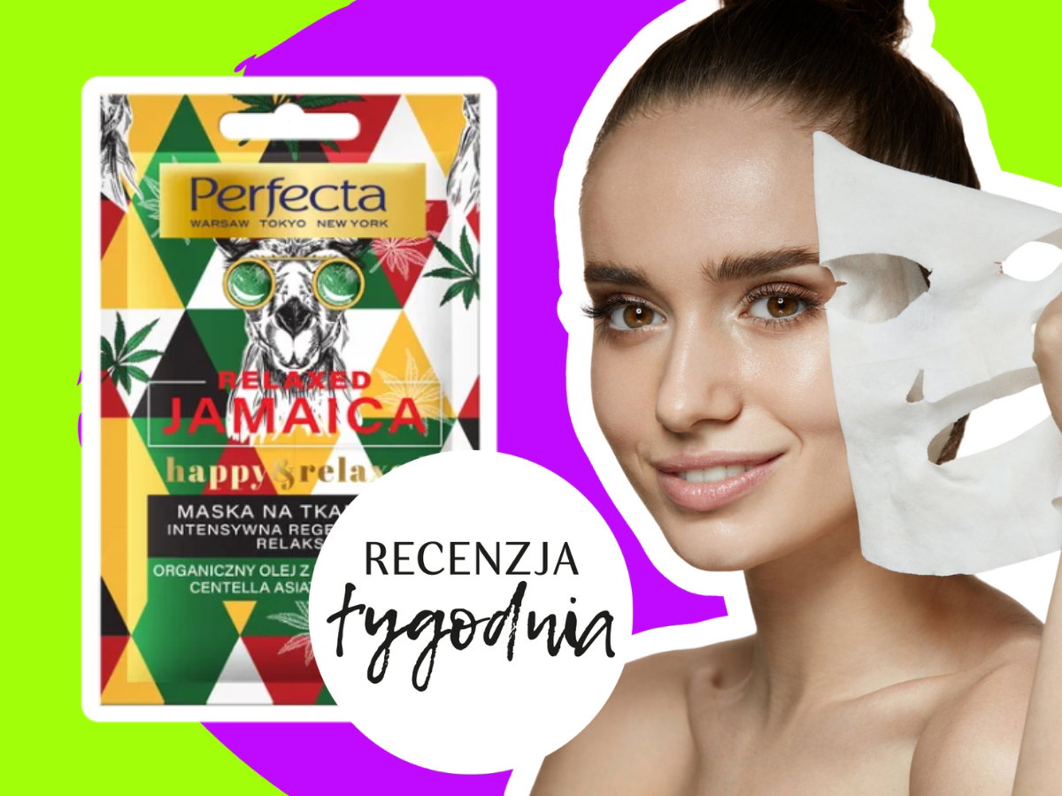 Recenzja tygodnia: Happy &amp; Relaxed, Maska na tkaninie `Relaxed Jamaica`