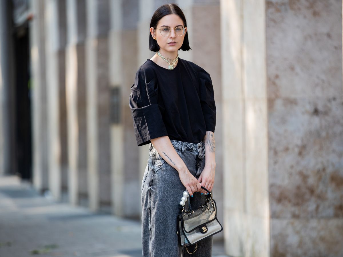 Spodnie slouchy