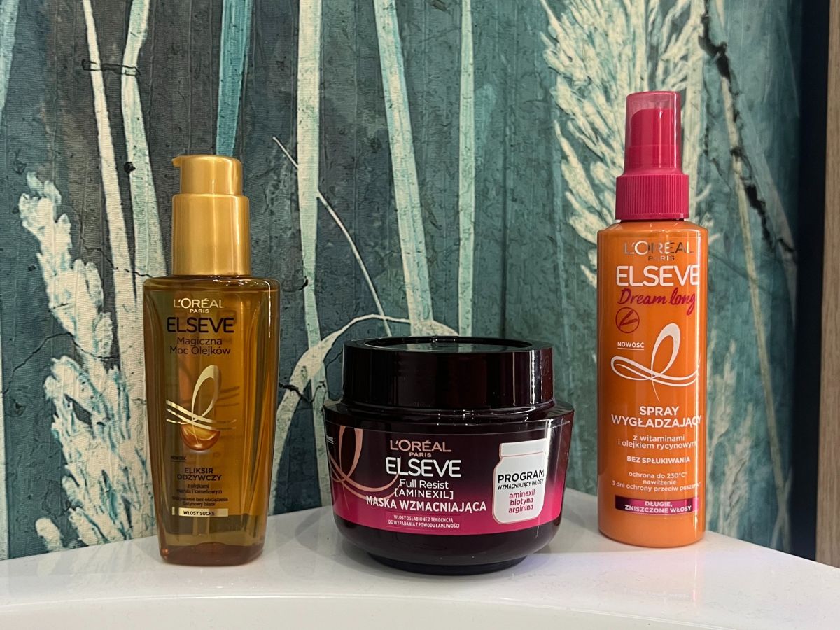Przetestowałam produkty L'Oreal Paris Elseve z kampanii "Jesienią szampon to za mało!"