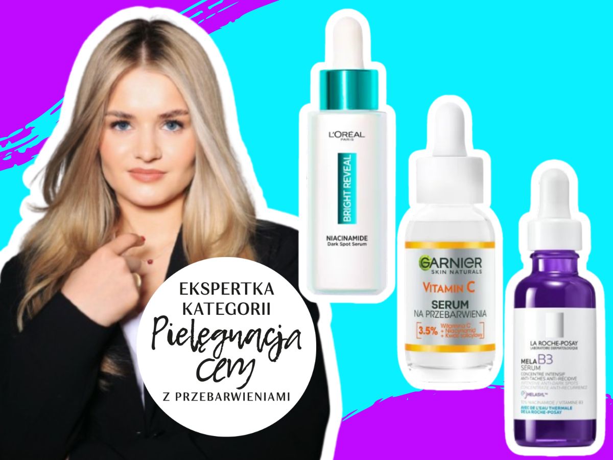 Serum do twarzy na przebarwienia L'Oreal, Laroche Posay, Garnier
