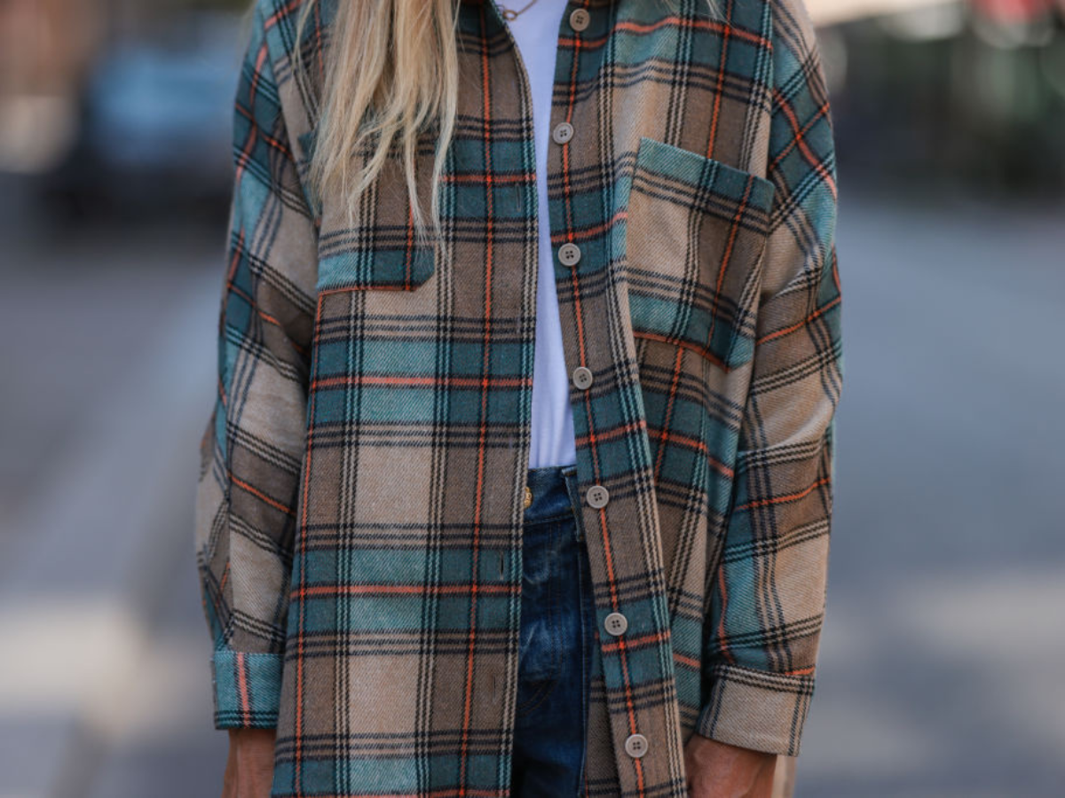 flanelowa koszula