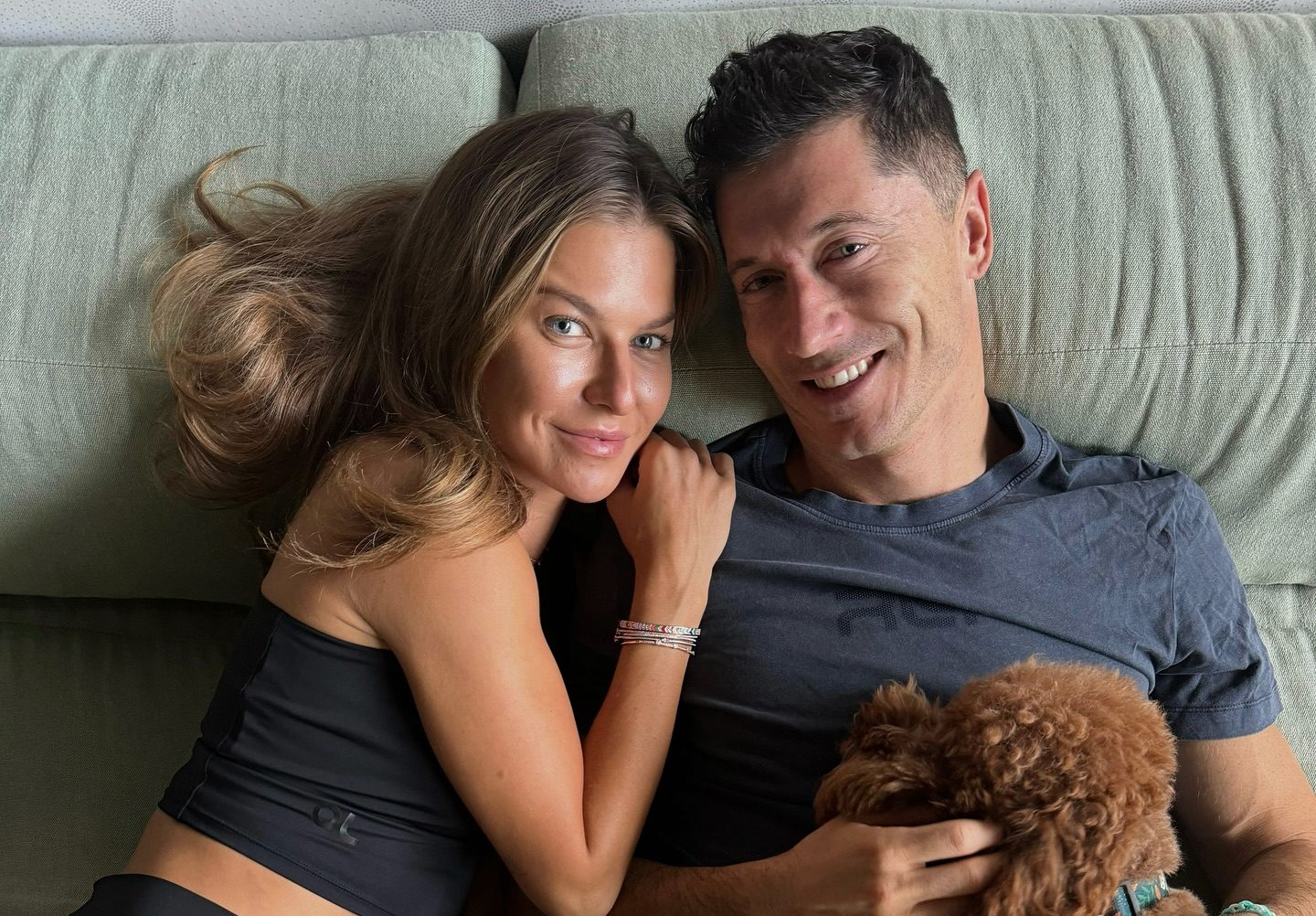 Anna i Robert Lewandowscy