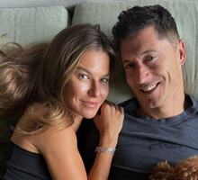 Ania i Robert Lewandowscy
