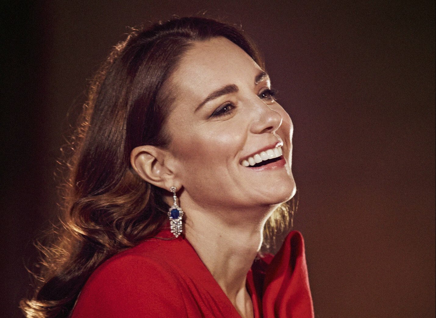 Kate Middleton - cera po użyciu serum do twarzy
