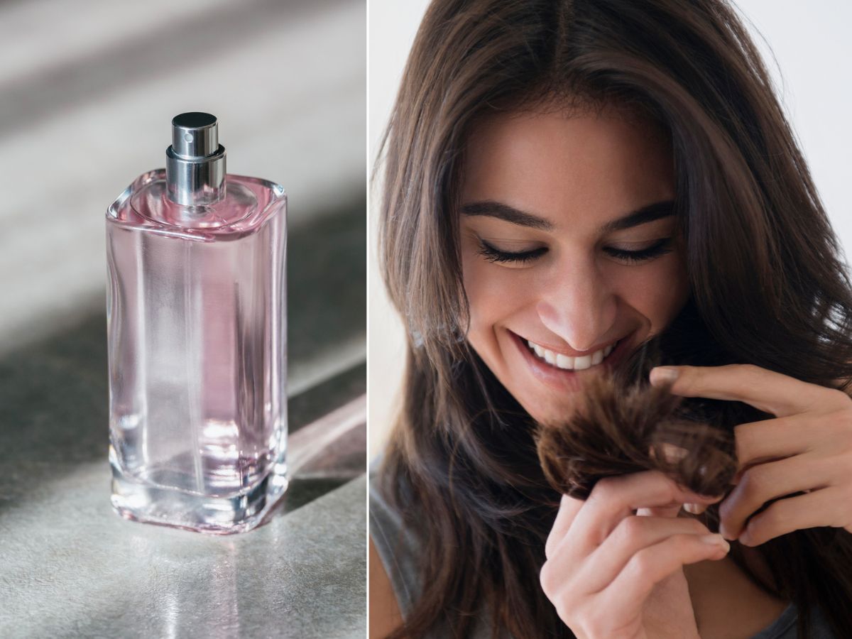 Waniliowe perfumy do włosów