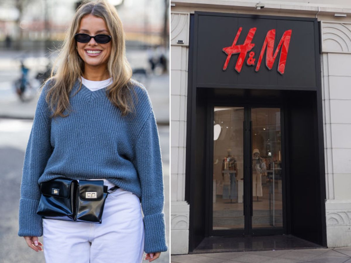 Wiosenny sweter z moherem z H&amp;M