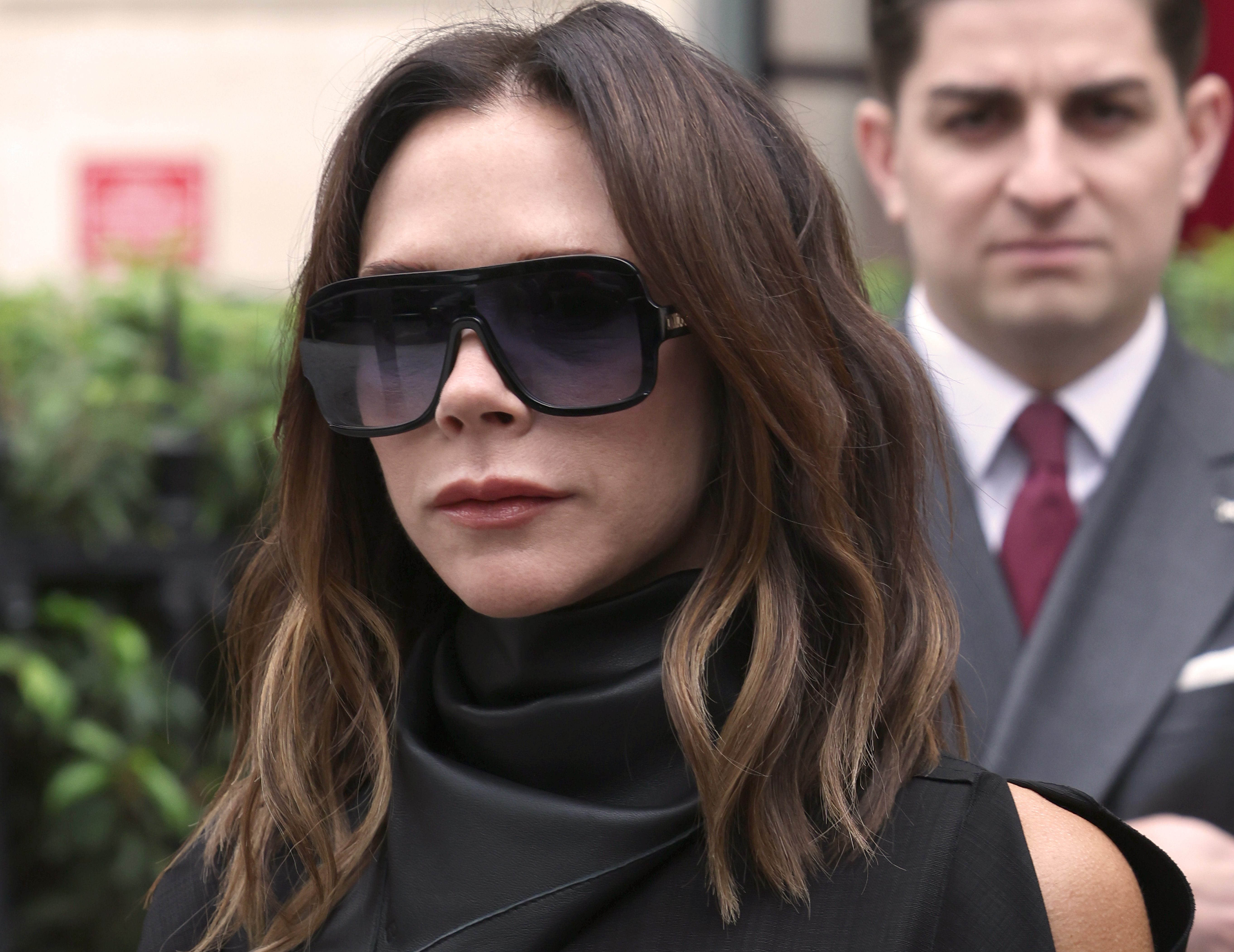 Victoria Beckham turtleneck bob