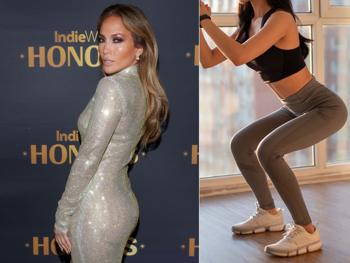 Ćwiczenia na pośladki Jennifer Lopez